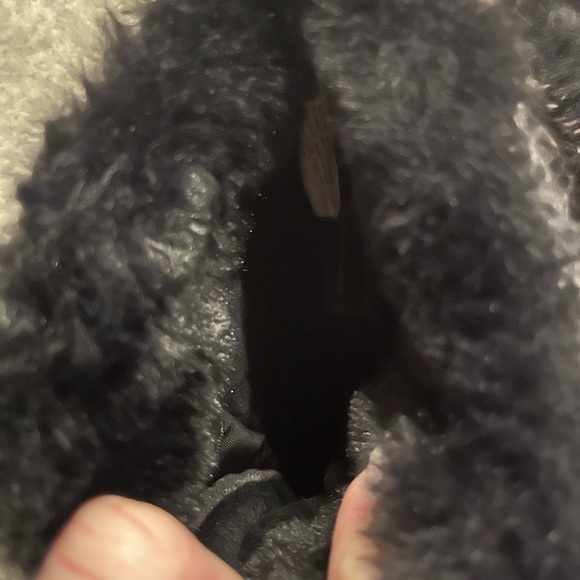 Khombu Women's Black duck boots winter warm new size woman: size 6 - Picture 2 of 7